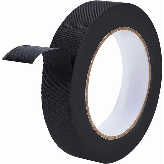 Book Binding Tape 147.6Feet Black Nylon Adhesive Tape Bookbinding Repair Tape for Crafts and Book Repair 1inch