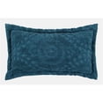 thumbnail image 1 of Better Trends SHR2036TL Rio Cotton Pillow Sham, Teal - King Size, 1 of 3