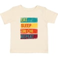 thumbnail image 3 of Inktastic Martial Arts Eat Sleep Tai Chi Repeat Boys or Girls Baby T-Shirt, 3 of 5