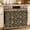 Dark Brown White, variant on Teal Green Ocean Shark Oven Skirt Curtain 32"Wx24"L,Waterproof Ruffled Stove Cover Skirt with 8 Ribbon Ties,Coastal Wave Summer Beach Decorative Oven Door Curtains Drapes for Kitchen Cabinet Storage