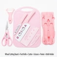 thumbnail image 1 of Kawaii Sanrio Hello Kitty Cartoon Household Kitchen To Cook Knives Chopping Board Combination Set Anti-Rust Sharp Life Supplies, 1 of 7