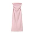 thumbnail image 1 of UPPADA Robe Cocktail à Col Rond pour Femmes Robe Sirène Robe Cocktail Sans Manches Robe Formelle Évasée Robes d'Invitée de Mariage Robe Cocktail Moulante Liquidation en Liquidation, 1 of 2