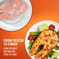 thumbnail image 4 of PowerXL LUMINEX 5.3 QT Radiant Light Air Fryer, Heats to 400°F in 2.4 Seconds, Auto Shut-off, 12 Quick-Touch Presets, Glass Skylight Window, 4 of 8