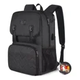 thumbnail image 1 of Mochila Para Laptop 15.6 Pulgadas Matein 1161 Térmica Con Interior Impermeable 25l Color Negro Lisa Para Hombre Y Mujer Negro, 1 of 7