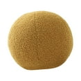 thumbnail image 2 of GUOOL , Coussin Rond, Coussin de Siège, Cadeau Mignon pour Chambre, Canapé, Décoration Intérieure, Jaune, 2 of 9