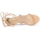 thumbnail image 5 of Sandalias de Tiras Allegra K Tacón de Gatito Marrón 36, 5 of 7