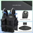 thumbnail image 2 of Adjustable Weighted Vest - 2-18LBS for Fitness Training, Sports, and Daily Activities, 2 of 7