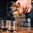 thumbnail image 4 of JoalGfda 600ml New Juego de cafetera Pour Over, jarra de vidrio sin papel con filtro de acero inoxidable 304, cafetera de vidrio reutilizable, goteador de caf&eacute; manual, goteo, 4 of 7