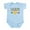 Sky Blue, variant on CafePress - I Love My Grandma Infant Bodysuit - Baby Light Bodysuit, Size Newborn - 24 Months