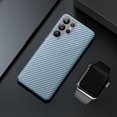 thumbnail image 1 of for Samsung Galaxy S24 Ultra Case Carbon Fiber, Fiber Material Thin Slim Cover for Men Phone Cases Compatible Wireless Charging for S24 Ultra Case, 1 of 5