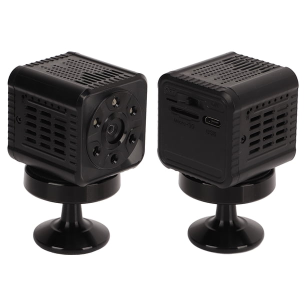 Mini Cámara De Visión Nocturna, ABS Y Metal HD Mini Cámara Micro USB Ángulo De Lente De 120 Grados 1080p Para Oficina