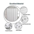 thumbnail image 2 of 180*210cm Extra Long Waffle Shower Curtain, Heavy Duty Fabric Shower Curtains with Waffle Weave Hotel Quality Bathroom Shower Curtains, 2 of 5