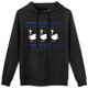 thumbnail image 1 of Sudadera con estampado de ganso estilo preppy, suave y cómoda.(XL), 1 of 5