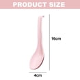 thumbnail image 2 of 12 PCS Soup Spoon, ECO Friendly Dinner Spoon,Made of PP, Easy Clean,Dishwasher Safepink, 2 of 5