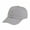 Grey, variant on Pack of 2 Cotton Dad Hat Adjustable Cap (Red)
