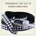 thumbnail image 5 of Country Brook Design - Black & White Buffalo Plaid Ribbon on Black Nylon Webbing (1 Inch, 20 Yards), 5 of 5