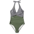 thumbnail image 3 of Cathalem Womens Swimsuits One Piece Tummy Control Women's One Piece Swimsuit Tummy Control Bathing Suit Monikini(,S), 3 of 4