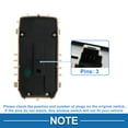 thumbnail image 4 of Interruptor de ventana eléctrica Unique Bargains No.2229051505 Interruptor de control de ventana para Mercedes-Benz S550 S600 S63 AMG Beige, 4 of 7