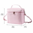 thumbnail image 4 of Insulated Lunch Bag for Women and Men | Lunch Bag with Shoulder Strap | Reusable Insulated Lunch Tote for Work and Picnic | Black, 4 of 7