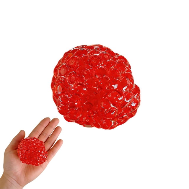 Crunchy Sand Squishies Balls,Textured Memory Gel Soft Fidget Toys,Moldable Crunchy Squeeze Toys,Handmade Pressure Stress Reliever Balls with Noisy Sound for Hands