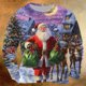 thumbnail image 1 of Sudadera sin capucha para hombre, informal, a la moda, con cuello redondo, estampado navideño, jersey de manga larga, blusa de poliéster para hombre, 1 of 3
