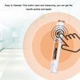 thumbnail image 3 of Suzicca Handheld Portable Pen Type Nuclear Radiation Radioactive X Y β-Ray Personals Dose Geiger Counter Sound Instantaneous Dose Rate Cumulative Average Dose Rate White, 3 of 7