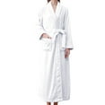 thumbnail image 4 of beishanbush Clothing 2025 Women Robes Under $10 Women'S Double Pocket Flannel Bathrobe Soft and Warm Double Faced Velvet Bathrobe Pajamas and Home Wear Bathrobe Robe, 4 of 6
