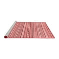 thumbnail image 2 of Ahgly Company Machine Washable Indoor Rectangle Abstract Red Modern Area Rugs, 5' x 7', 2 of 4