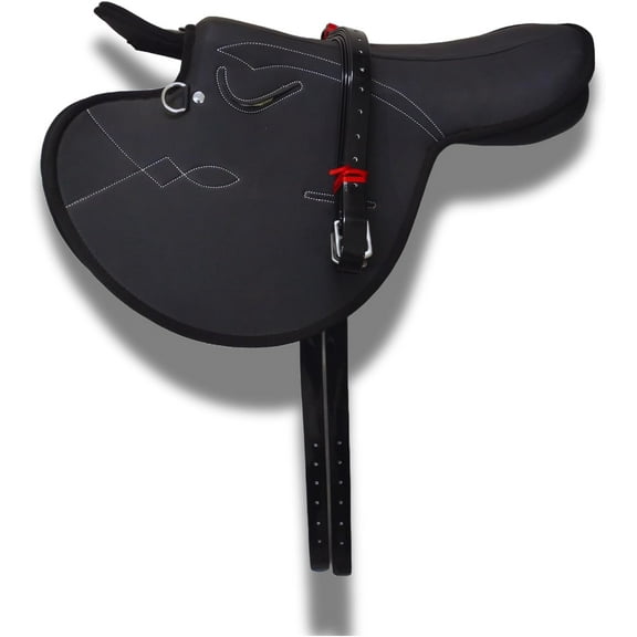 Horse Race Saddle – Designed for Racing Comfort, This Synthetic Saddle is Ultra-Lightweight with Soft Straps to Enhance Your Riding Experience