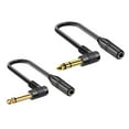 thumbnail image 3 of 1/4 to 6.35mm Headphones Adapters,6.35mm Male to Female TRS Stereo Adapters Cable for Headphones Guitar, 3 of 3