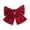 Burgundy Red, variant on Elegant Oversized Satin Bow Barrette Hair Clip for Girls & Women - 1 Pack - Summer Crystal