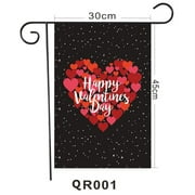 rudenlos Welcome Garden Flag Double Sided Decorative Hanging Linen Banner