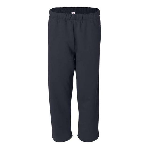 Badger - Badger Open-Bottom Sweatpants in Navy L | 1277 - Walmart.com - Walmart.com