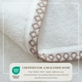 thumbnail image 4 of Boho-Inspired Border Quick-Dry Cotton 4 Pack Bath Towel Set, 4 of 6