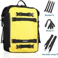 thumbnail image 4 of Motorcycle Tail Bag 10L Waterproof Motor Pannier Bag Motor Travel Luggage Motorbike Rear Rack Trunk Storage Bag Professional Motorcycle Accessories-Black, 4 of 5