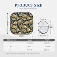 thumbnail image 3 of Xecao Excavator At Work for Foldable Car Sun Shades (2-Pack) offer sun protection with an easy-fold design for convenient windshield shading., 3 of 7