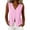*Pink, variant on VBVC Women's V-Neck Button Down Vest, Ladies' Lightweight Sleeveless Waistcoat, Casual Blazer Tank Top For Women,Beige,S-2XL