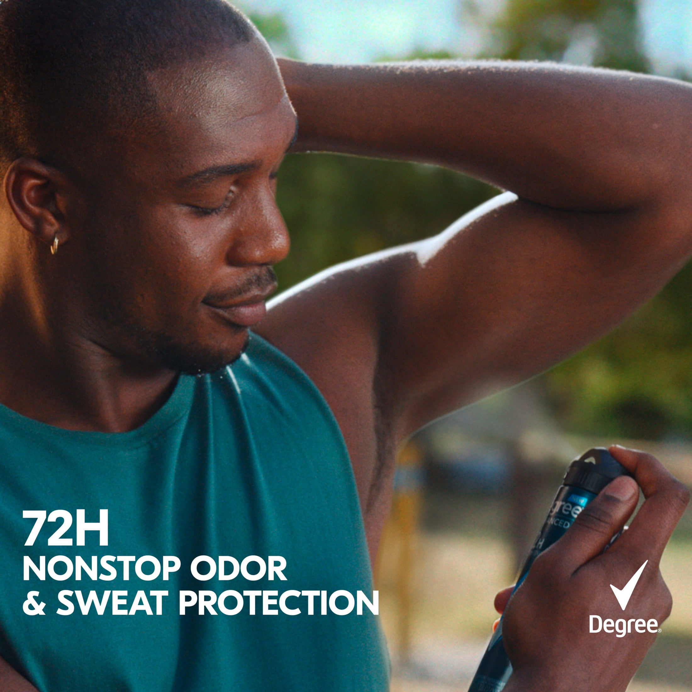 (6 pack) Degree Men Antiperspirant Deodorant 72-Hour Sweat & Odor Protection Cool Rush Antiperspirant For Men With Body Heat Activated Technology ,0.5 oz