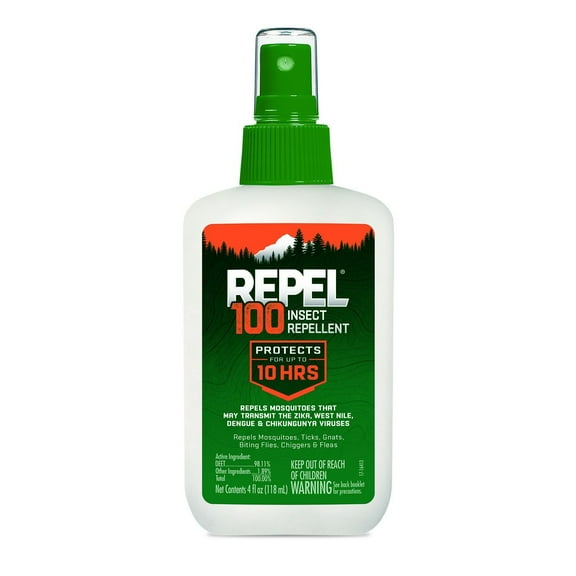 Repel 100 Insect Repellent, Pump Spray, 4-Ounce, 6-Pack