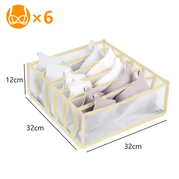 Organizador de almacenamiento de ropa, armario separador de cajones para dormitorio, caja de almacenamiento para calcetines y ropa interior