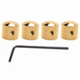 thumbnail image 2 of 32Pcs Metal Volume Tone Dome Tone Guitar Speed Control Knobs with Screws, 2 of 10
