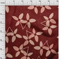 thumbnail image 3 of oneOone Cotton Cambric Red Fabric Asian Block Floral Fabric For Sewing Printed Craft Fabric By The Yard 42 Inch Wide, 3 of 4