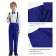 thumbnail image 5 of LOLANTA Kids Tuxedo Suits for Boys Ring Bearer Outfit 5 Piece Set Dress Clothes Formal Wear, 5 of 7