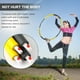 thumbnail image 2 of Aro de hula desmontable de 8 secciones con aro de fitness extraíble de espuma para ejercicios gimnásticos adelgazantes, aro de hula de tamaño ajustable para niños y adultos JFHHH pequeña, 2 of 5