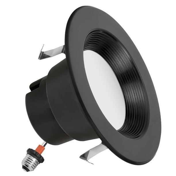 ▽@nd▽ Maxxima 4in. 5 CCT LED Downlight: 800 Lumens, E-26 Quick