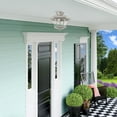 thumbnail image 3 of Livex Lighting Monterey Ceiling Mount in Brushed Nickel, 3 of 11