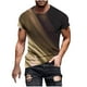 thumbnail image 1 of Camisetas de Manga Larga para Hombres Imprimir Fallow Cuello Redondo Camiseta, Moda Casual Manga Corta Mezcla de Algodón/Lino, 1 of 9