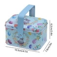 thumbnail image 3 of YUNAFFT Box Tinplate Box Easter Cookie Jar Easter Party Supplies Easter Packaging Tin Cookie Tins with Lid Easter Present Wedding Cards Cartoon Candy Holder Baby Snack Props, 3 of 6