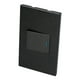 thumbnail image 1 of Placa Con Un Apagador De Escalera Negro 1/2 Surtek SURTEK P621N, 1 of 2