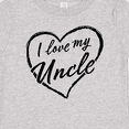 thumbnail image 4 of Inktastic I Love My Uncle in Black Chalk Heart Boys or Girls Baby T-Shirt, 4 of 5